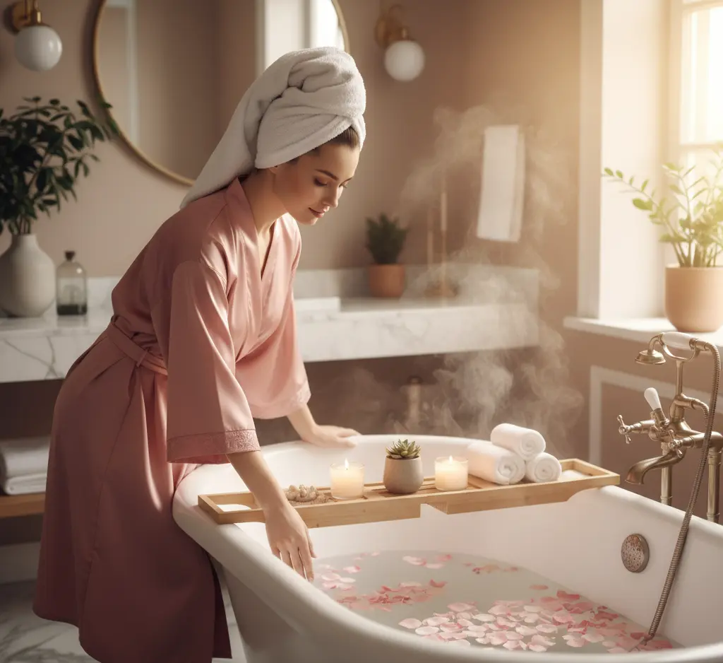 rituel bain femme 