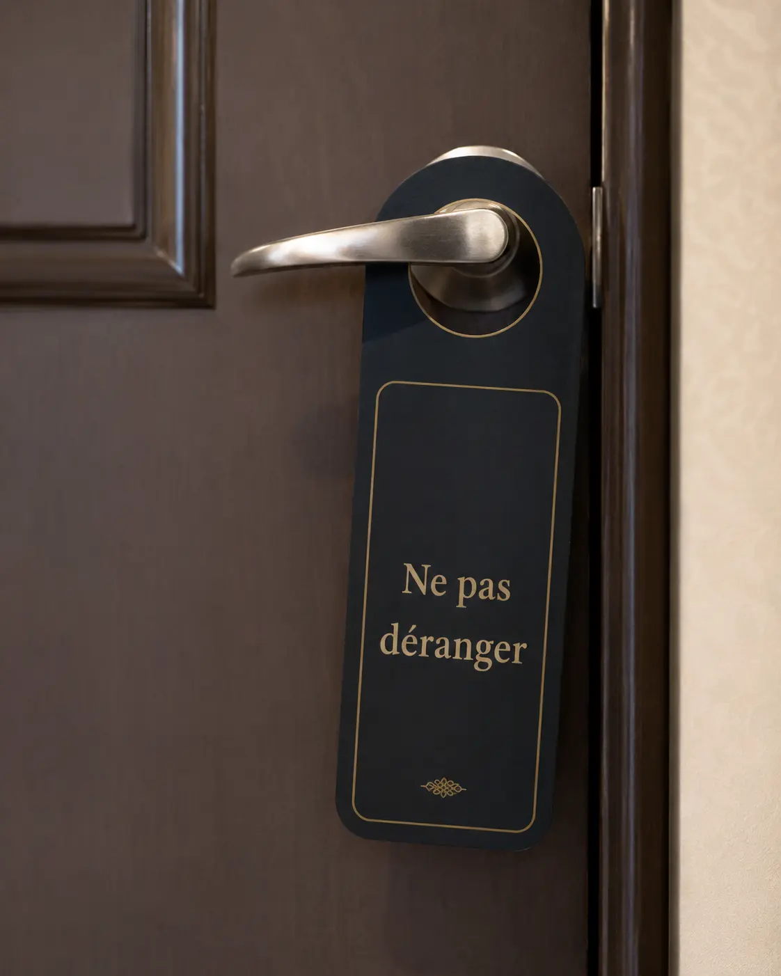 panneau porte ne pas deranger